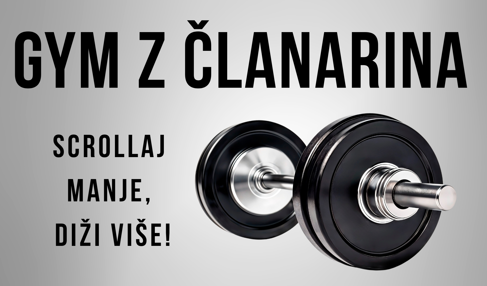 GYM Z – NOVA ČLANARINA